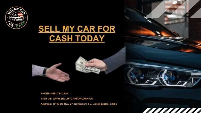 Sell My Car for Cash Today