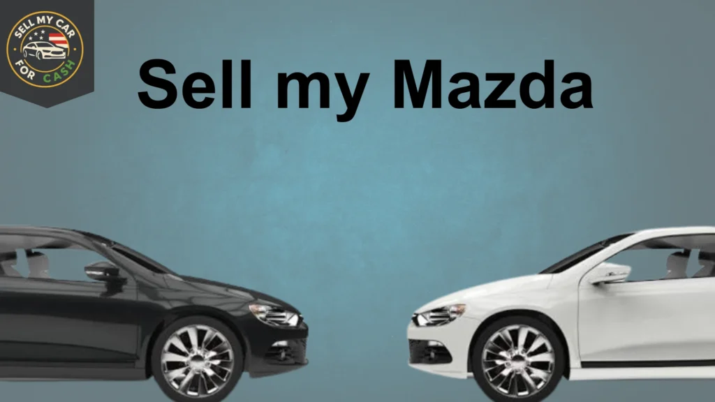 Silver Mazda sedan parked on a residential street, ready to sell for fast cash in Florida.