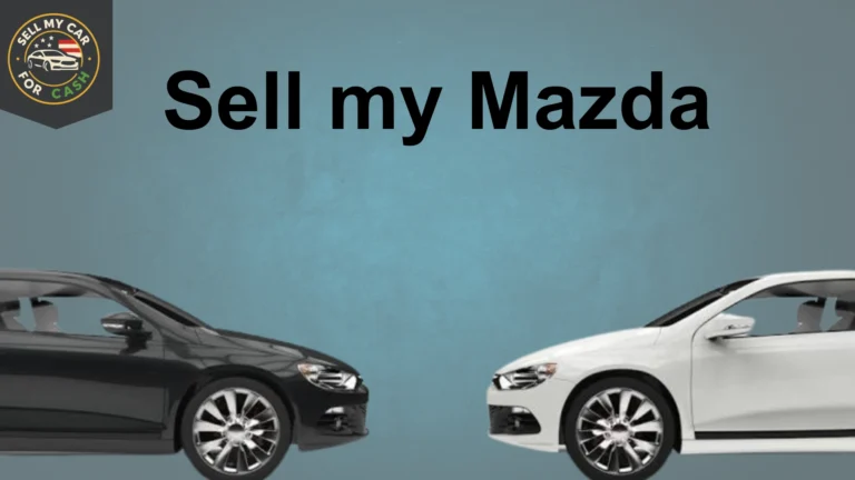 Silver Mazda sedan parked on a residential street, ready to sell for fast cash in Florida.